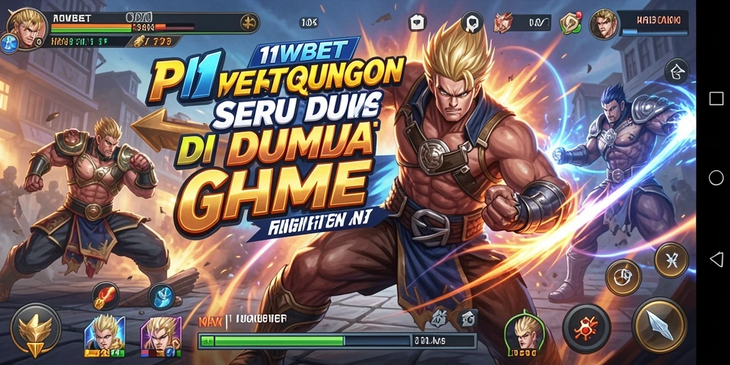 Gameplay seru dan penuh aksi di 11WBET.