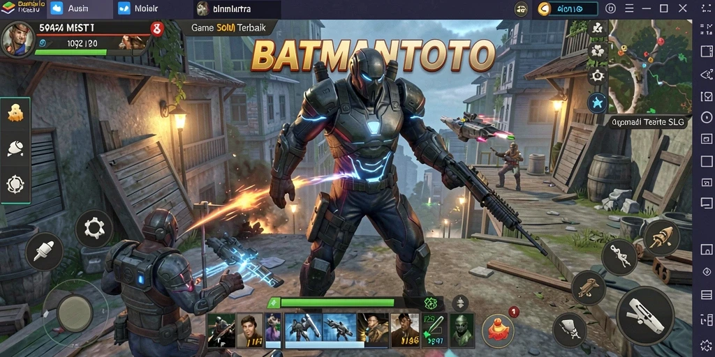 Tampilan gameplay menarik dari BATMANTOTO yang memperlihatkan aksi strategi.