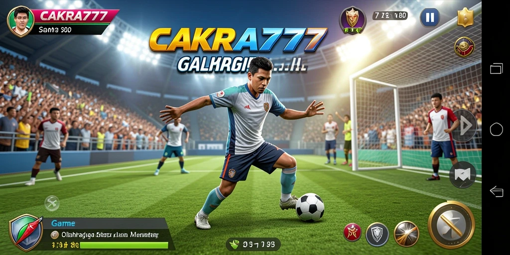Tangkapan layar CAKRA777 menampilkan aksi seru dalam pertandingan olahraga.