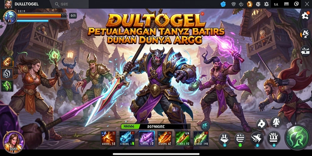 Tampilan gameplay menegangkan di dunia <strong>DULTOGEL</strong> yang penuh aksi.
