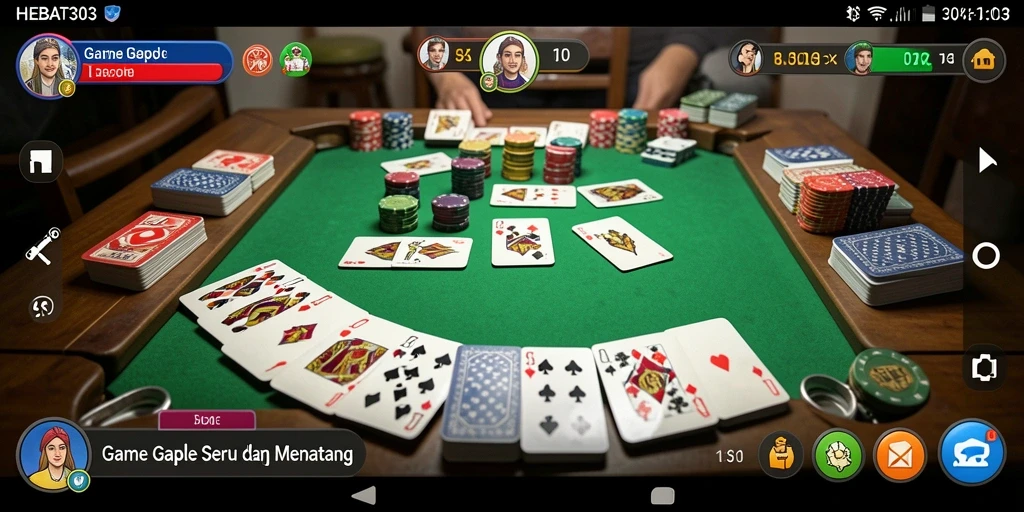 Tampilan gameplay HEBAT303 yang seru dan interaktif.