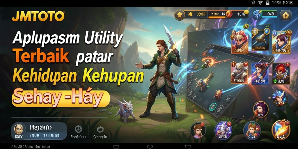 Tampilan antarmuka JMTOTO yang modern dan fungsional.