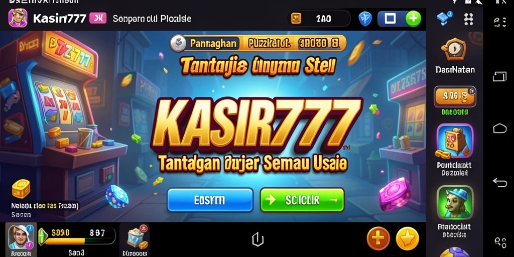 Screenshot KASIR777 menampilkan gameplay seru dan menantang dalam puzzle.