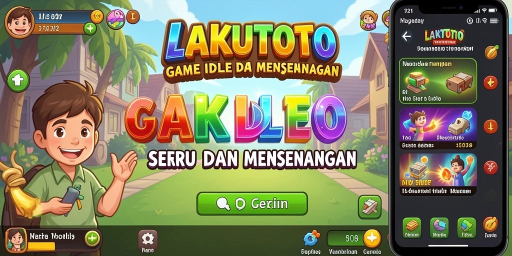 Tampilan gameplay LAKUTOTO yang memikat dan penuh warna.