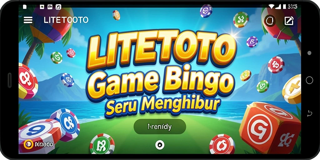 Screenshot gameplay LITETOTO menampilkan keseruan permainan Bingo.