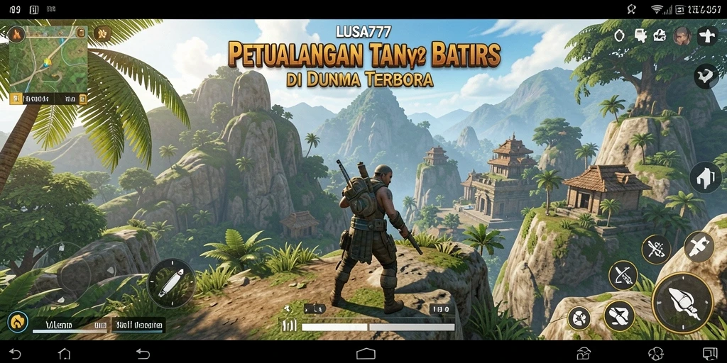 Gameplay LUSA777 yang seru di dunia terbuka yang luas.