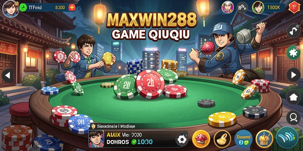 Gameplay seru dalam MAXWIN288 yang penuh strategi QiuQiu.