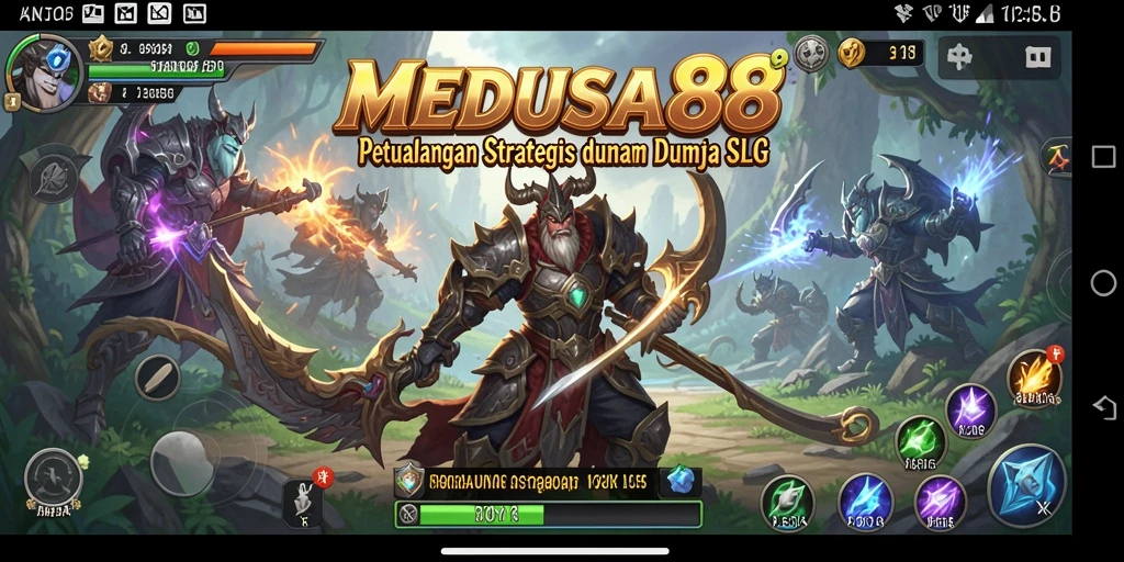 Tampilan gameplay <strong>MEDUSA88</strong> yang seru dan mendebarkan.