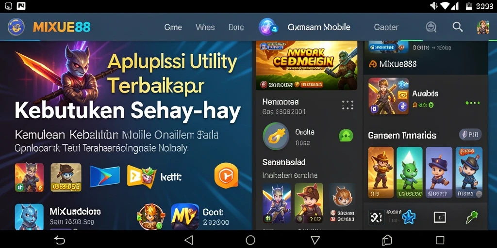 Tampilan antarmuka MIXUE88 yang mudah digunakan dan intuitif.