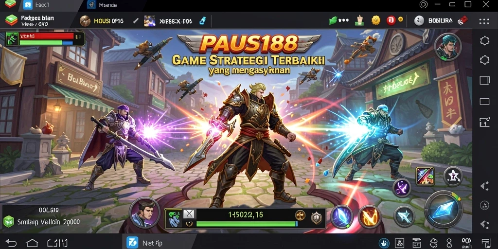 Tampilan menarik dari gameplay seru PAUS188 yang menantang.