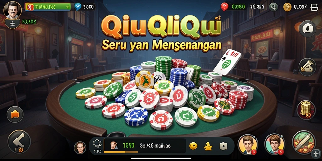 Tampilan gameplay RAJAWALITOTO yang seru dalam permainan QiuQiu.