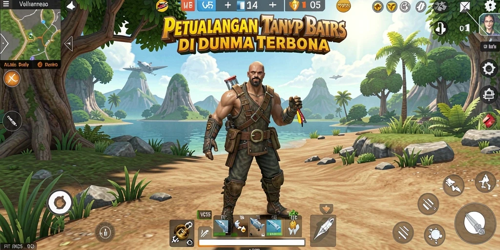 Gameplay seru di dunia terbuka VC55 yang memikat.