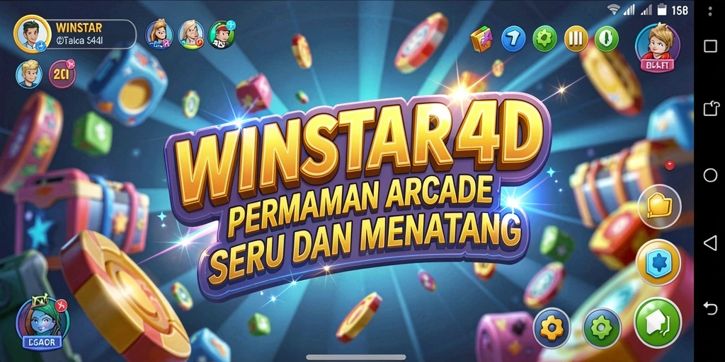 Tampilan gameplay seru dari WINSTAR4D yang memikat dengan aksi cepat.