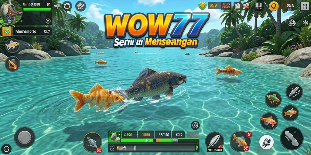 Tangkapan besar dengan grafis yang menakjubkan di WOW77.